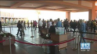 Line Long As Hard Rock Hotel And Casino Sacramento Reopens