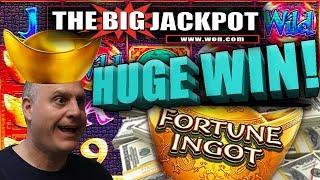 HUGE WIN!!! (NOT on Lightning Link) on FORTUNE INGOT FREE GAME$ | The Big Jackpot