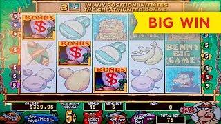 Benny Big Game Slot - BIG WIN BONUS!