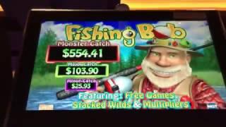 Fishing Bob Slot Machine  Big Win Live Play Max Bet