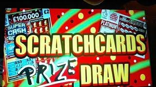 BIG..FREE SCRATCHCARD PRIZE DRAW.."LIVE"..
