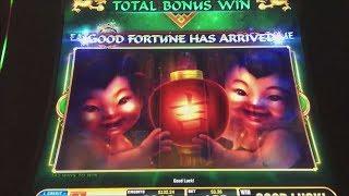 4 BONUSES ON FU DAO LE SLOT MACHINE!