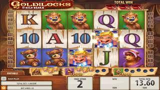 Goldilocks online slots - 85 win!
