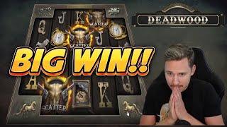 BIG WIN! DEADWOOD BIG WIN -  Casino slot from CasinoDaddy live stream