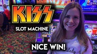 Kiss Slot Machine!! Nice WIN!!