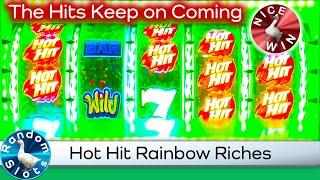 Hot Hit Rainbow Riches 77777 Slot Machine Wins & Bonus