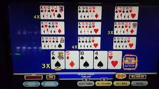We Hit 4 Aces With a Multiplier AGAIN!! Video Poker Adventures 103 • The Jackpot Gents