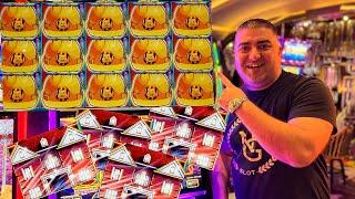 I put $26,000 In  Huff N Puff Slot & Won JACKPOTS - Las Vegas Slots