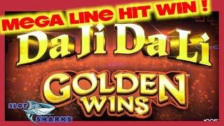 Mega Line Hit Win on Da Ji Da Li Golden Wins !