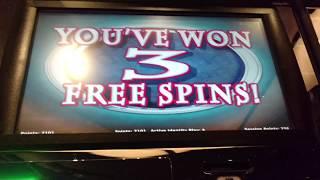 $20 bet High Limit Diamon Queen Bonus BIG WIN! Slot machine Pokie IGT free spins