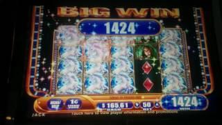 BIG WIN - Mystical Unicorn Slot Machine Line Hits (3 Clips)