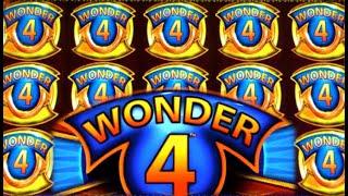 •SUPER WILD WIN!• WONDER 4 STACKS • COYOTE QUEEN (Aristocrat) Slot Machine Bonus BIG WIN! [REPOST]