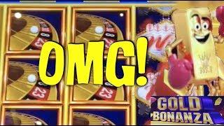 HANDPAY TIME!!! INCREDIBLE HIT ON GOLD BONANZA  NEW GAME NU WA ZAO REN  SLOT MACHINE JACKPOT