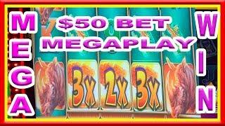 ** MUST WATCH ** NEW MEGA PLAY ** $50 SPIN ** MEGA WIN ** RHINO CHARGE ** SLOT LOVER **