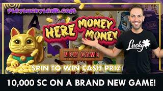 Here Money Money  New Game on PlayLuckyLand.com