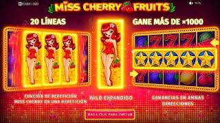 LA SEÑORITA DE LAS FRUTAS! ️ Miss Cherry Fruits Tragamonedas Online ️