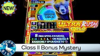New️Ultra Rush Gold Bear Country Class II Slot Machine Bonus