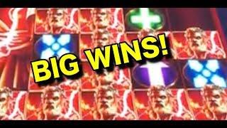 Big wins on Zeus Unleashed Slot Machine