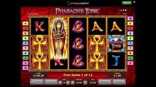 Pharaohs Tomb Slot Big Win - Novomatic