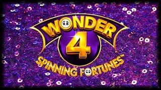 Wonder 4 Spinning Wheel  Quick Hit U-Spin  The Slot Cats