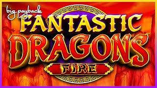 My 1st TIME on this NEW SLOT: Fantastic Dragons FIRE!