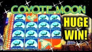 MAX BET! Coyote Moon - HUGE WIN