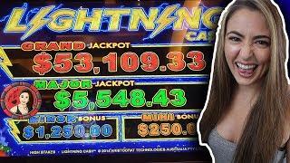 I BET $37 on Lightning Cash Slot & Won a Handpay Jackpot at Red Rock Las Vegas!!