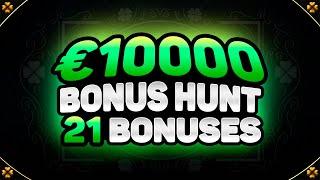 €10000 BONUS HUNT RESULTS  21 ONLINE CASINO SLOT MACHINE FEATURES | ft. TOMBSTONE & SWEET BONANZA