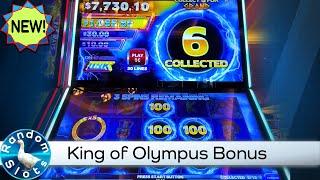 New️King of Olympus Link Slot Machine Bonus