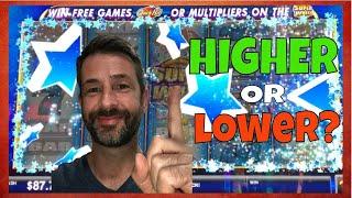 CASHING OUT HIGHER or LOWER  SLOT MACHINE STRATEGY  X FILES  JOHNNY CASH