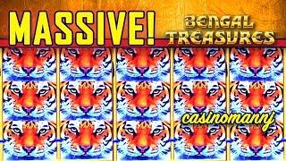 •MASSIVE!• •BETTER THAN A HANDPAY• - BENGAL TREASURES SLOT - Slot Machine Bonus