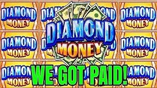 DIAMOND MONEY SLOT WE GOT PAID HO CHUNK GAMING MADISON!