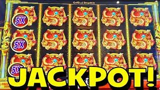 GOING FOR GOLD! - INCREDIBLE HANDPAY JACKPOT on GOLD AND DRAGON II