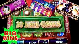 Dancing Drums Slot BIG MAJOR JACKPOT | 88 Fortunes Slot Machine Bonus BIG WIN | Timber Wolf BIG WIN