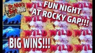️BIG WINS AND A FUN NIGHT AT ROCKY GAP!!!️ Slot Machine Buffet