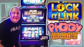Lock It Link Piggy Bankin' BONUS WIN$ | The Big Jackpot