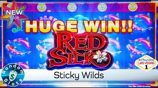 ️ New - Red Silk slot machine with sticky wilds