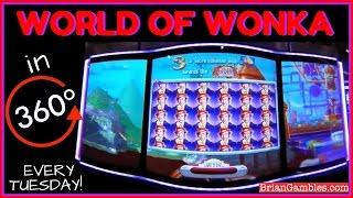 360 Gambling - WORLD OF WONKA  EVERY Tuesday  Slot Machine Pokie at MGM Las Vegas
