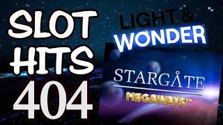 Slot Hits 404: Light and Wonder's STARGATE -- all HITS over 100x !
