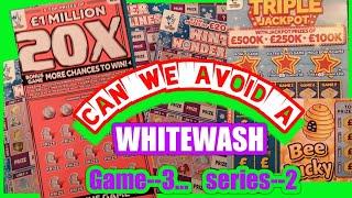 Can we AVOID  a WHITEWASH..Game--2..series--2..Triple Jackpot..20X.Wonderland.B-Lucky