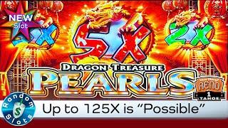 ️ New - Dragon Treasure Pearls Slot Machine Bonus