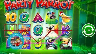 PARTY PARROT Slot Machine  RIVAL GAMEPLAY   PLAYSLOTS4REALMONEY