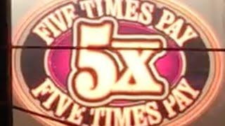 3x4x5x Double Dollars LIVE PLAY Slot Machine in Las Vegas
