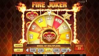 Fire Joker Slot Review  Play N Go Big Win