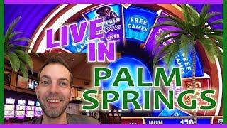 MORE Live Play from  Palm Springs Casino!    Slot Machine Pokies w Brian Christopher