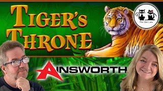NEW AINSWORTH SLOT MACHINE! TIGER'S THRONE. LOCK IT LINK DIAMONDS AND DRAGON LINK SPRING FESTIVAL