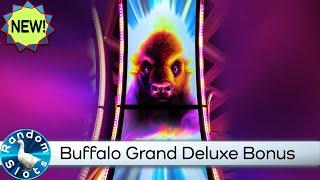 New️Buffalo Grand Deluxe Slot Machine Bonus