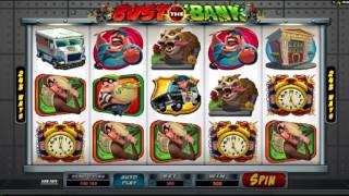 Free Bust The Bank slot machine by Microgaming gameplay  SlotsUp