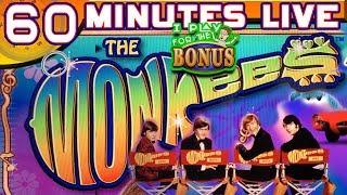 60 MINUTES LIVE  THE MONKEES  by WMS  SPINNING STREAK