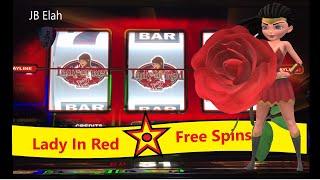 CHOCTAW "LADY IN RED"  My first play on this Machine Free Spins $$$ JB Elah Slot Channel How To USA